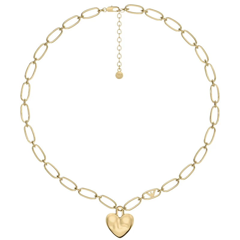 Emporio Armani Iconic Trend Gold Brass Ladies Necklace EGS3406710