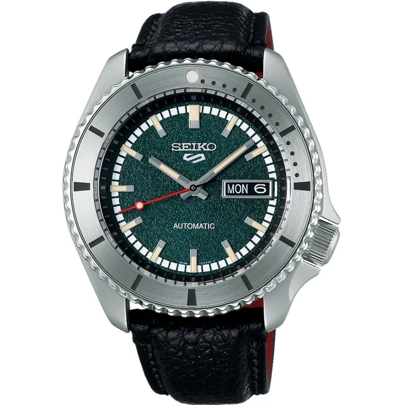 Seiko 5 Sports x Masked Rider Double Anniversary Limited Edition Automatic Black Dial Men's Watch SRPJ91K1