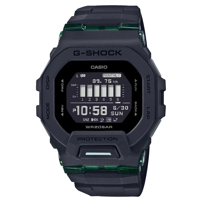 Casio G-Shock Urban Utility GBD-200 Series Digital Resin Strap Men's Watch GBD-200UU-1ER
