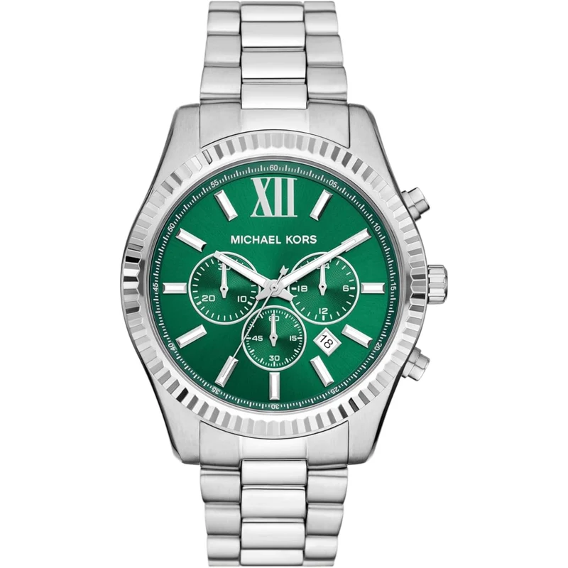 Michael Kors Lexington Chronograph Green Dial Men’s Watch MK9152