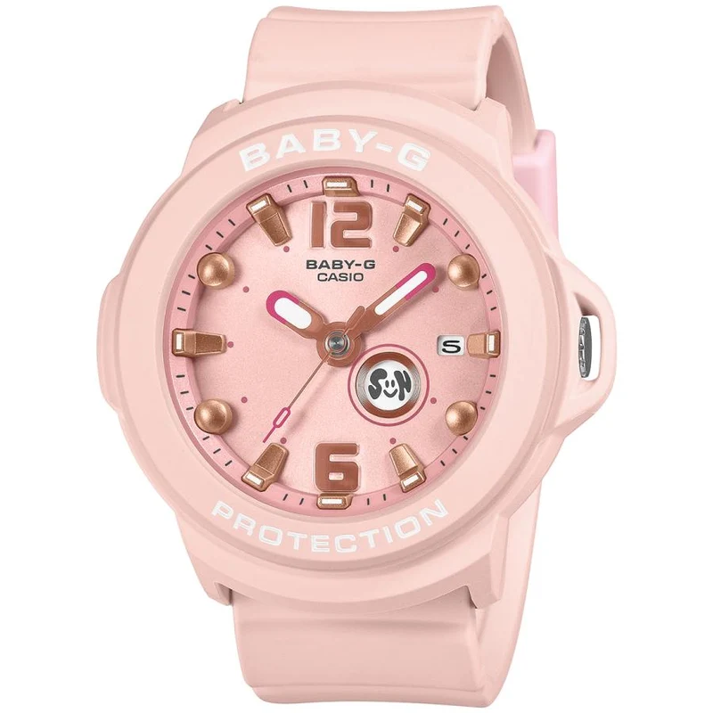 CASIO BABY-G+PLUS BGA-15K-4AJR Set de soporte rosa Reloj de mujer JDM