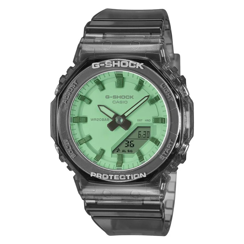 Reloj CASIO G-SHOCK GMA-P2100SR-1AJF Summer Reflection Green Skeleton para mujer (JDM)