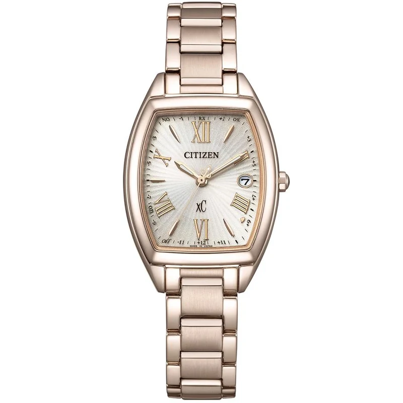 Reloj de mujer CITIZEN xC ES9395-53A Sakura Color JDM Radio Solar Tonneau