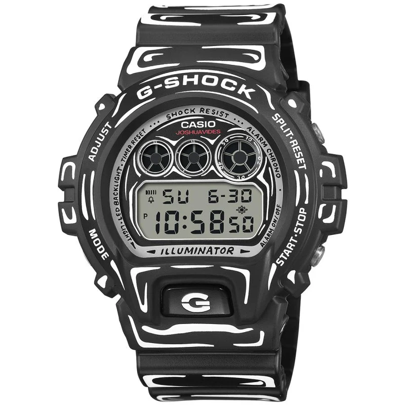 Reloj digital para hombre CASIO G-SHOCK DW-6900JV-1JR JDM Colaboración con Joshua Vides