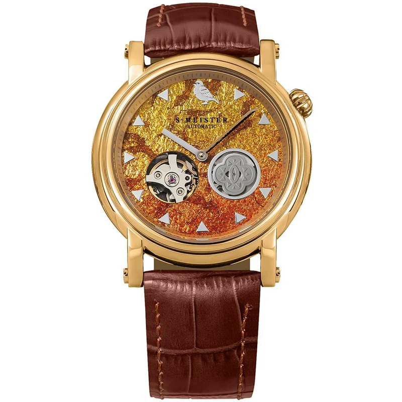 Reloj automático de esfera abierta GARRACK S-MEISTER KY-ROYG-Z Demon Slayer Zenitsu Agatsuma, fabricado en Japón.
