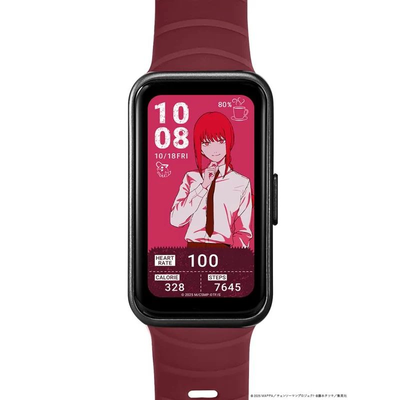 GARRACK HUC-CM-BD10-M Motosierra Hombre Makima Rojo AMOLED Smartwatch