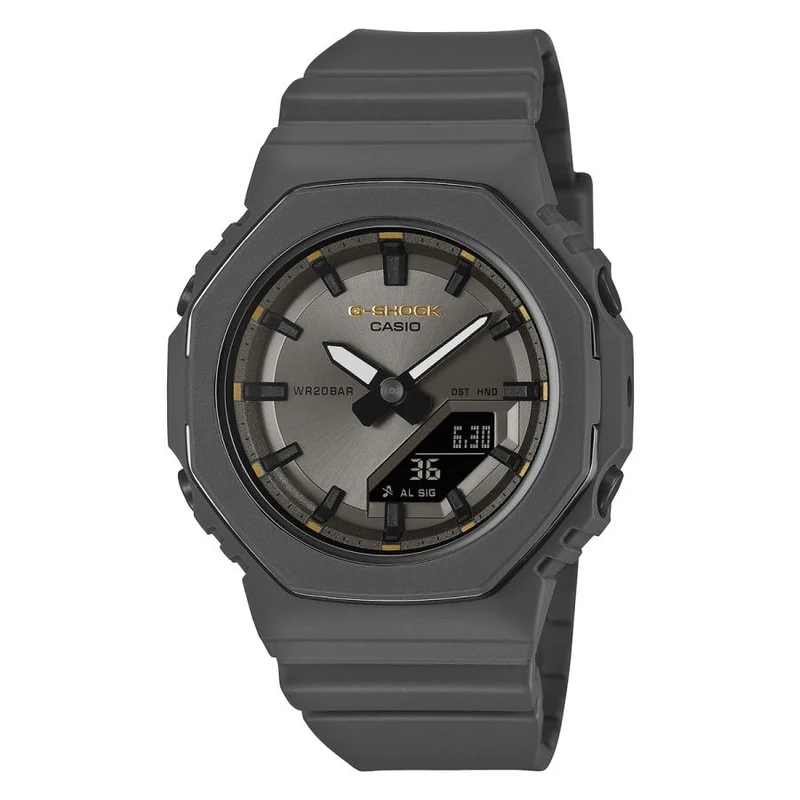 Reloj analógico-digital para mujer CASIO G-SHOCK GMA-P2126W-8AJR JDM Día Internacional de la Mujer 2026, tamaño pequeño, color gris oscuro.