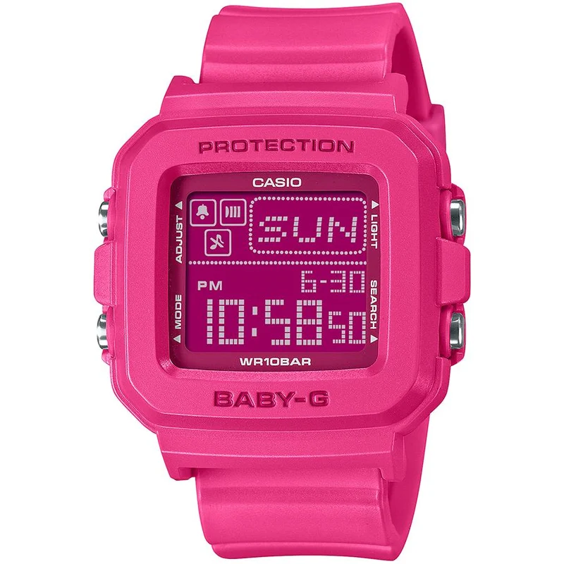 Reloj para mujer BABY-G+PLUS BGD-10K-4JR con soporte dedicado
