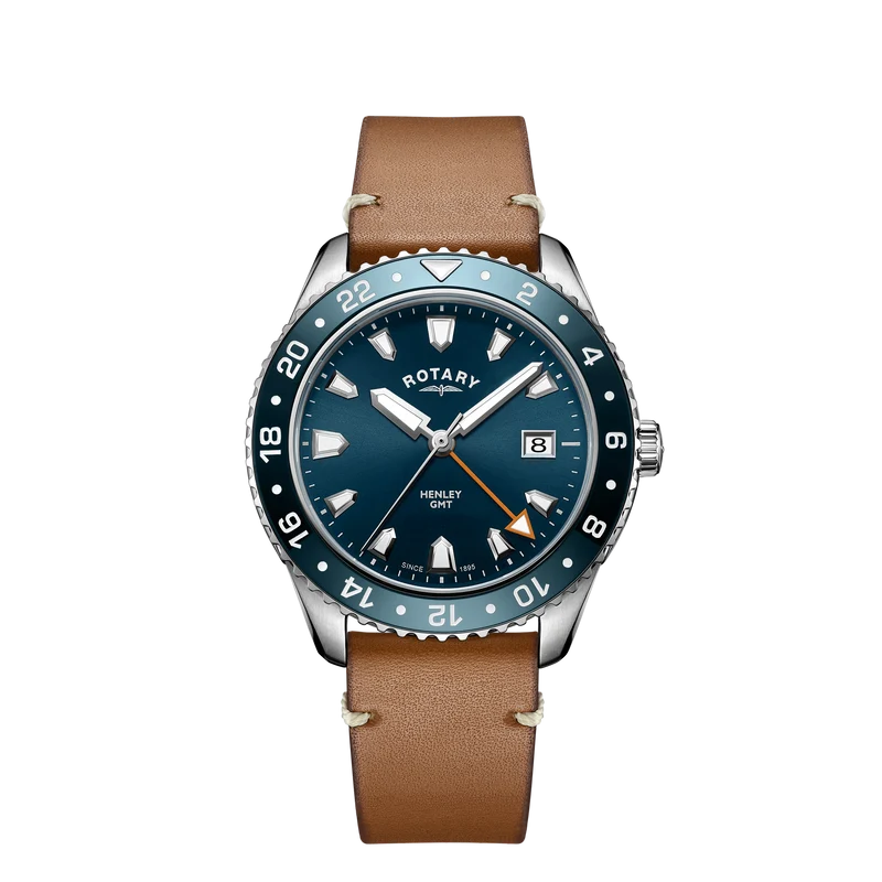 Rotary Henley GMT Watch - GS05108/05