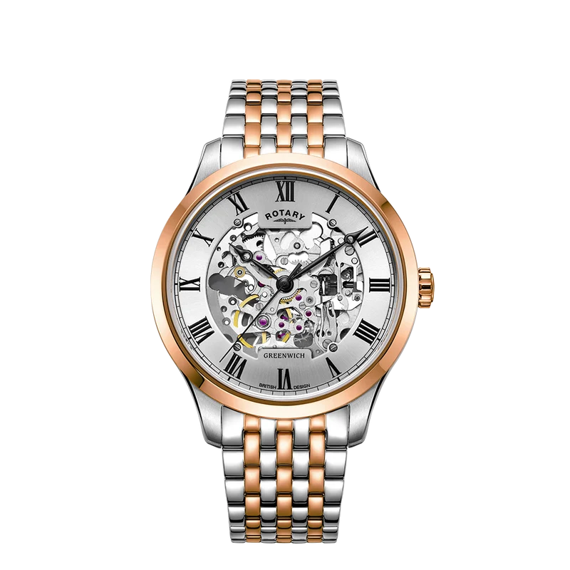 Rotary Skeleton Automatic Watch - GB02944/06