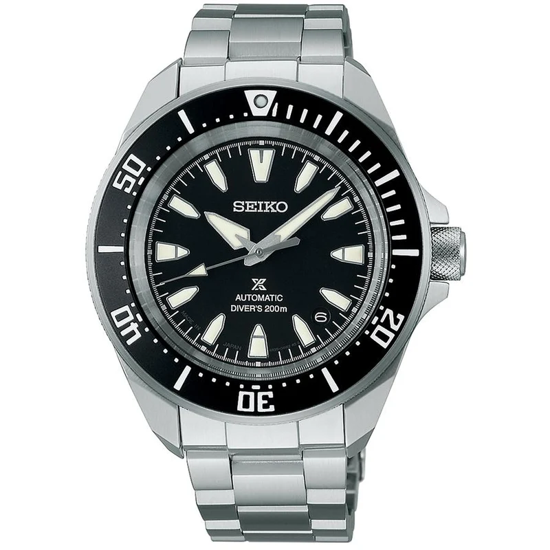 Reloj de buceo automático mecánico Seiko Prospex Samurai SBDY131 para hombre, color negro