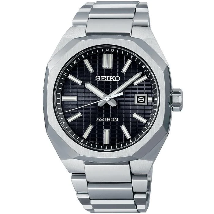Reloj solar radiocontrolado Seiko Astron NEXTER DYNA SBXY063 para hombre, color negro
