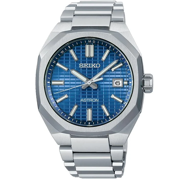 Reloj solar radiocontrolado Seiko Astron NEXTER DYNA SBXY061 para hombre, azul