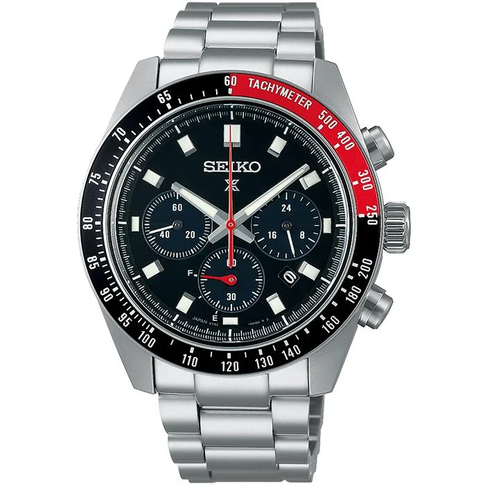 Reloj cronógrafo solar Seiko Prospex SPEEDTIMER para hombre en colores de archivo (SBDL099)