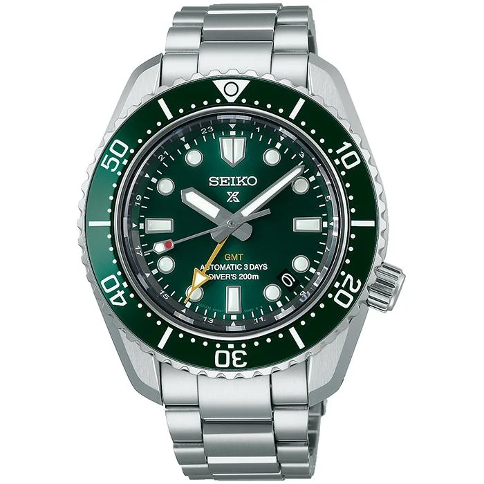 Reloj de buceo mecánico Seiko Prospex 1968, diseño moderno, GMT, SBEJ009, para hombre, reloj de buceo mecánico, exclusivo
