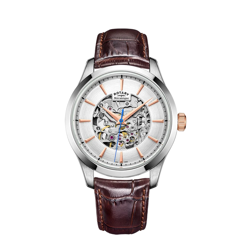 Rotary Mecanique Skeleton Automatic Watch - GS05032/06