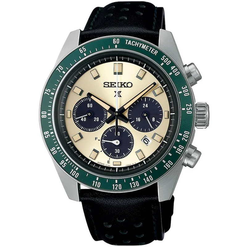 Reloj Seiko Prospex Speedtimer Solar Chronograph Classic Motorsports Circuit Race para hombre SBDL115