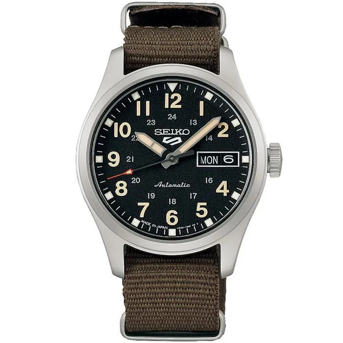 Reloj mecánico automático de tamaño mediano SEIKO 5 Sports Field Series SBSA201 (JDM)