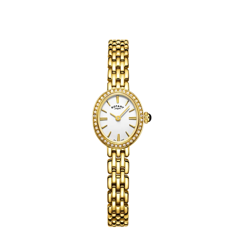 Rotary Cocktail Crystal Set Watch - LB05051/02