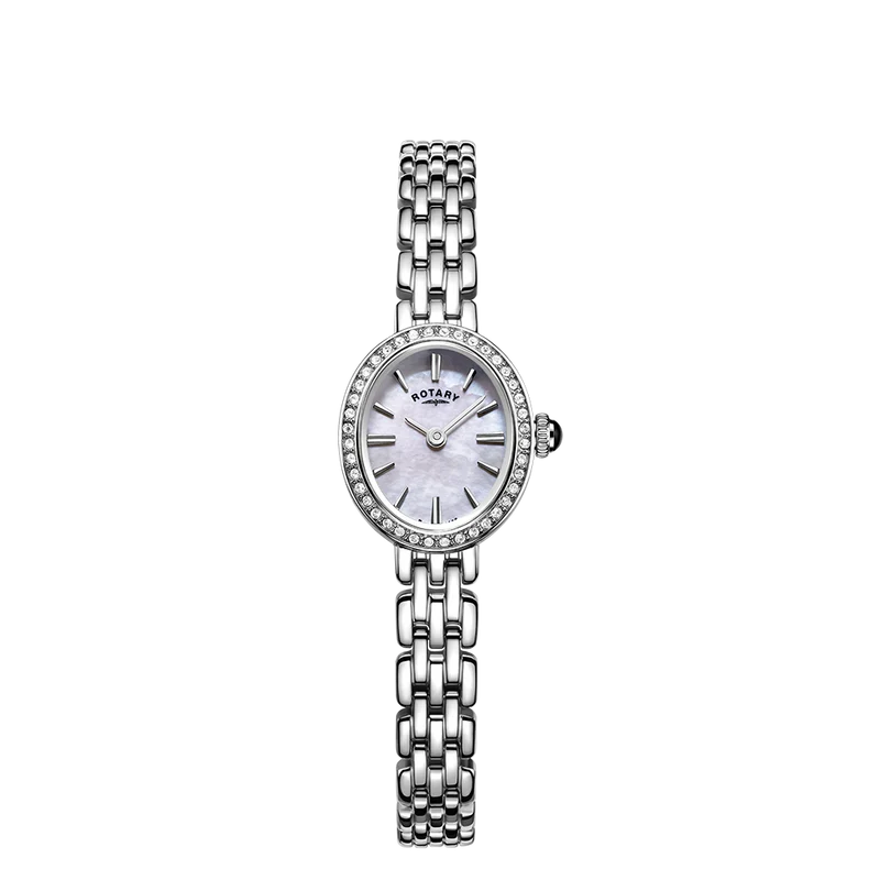 Rotary Cocktail Crystal Set Watch- LB05050/07