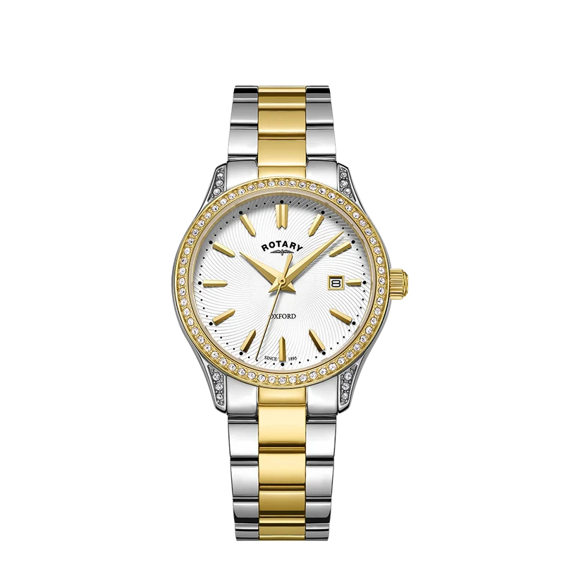 Rotary Contemporary Crystal Set Watch - LB05093/02