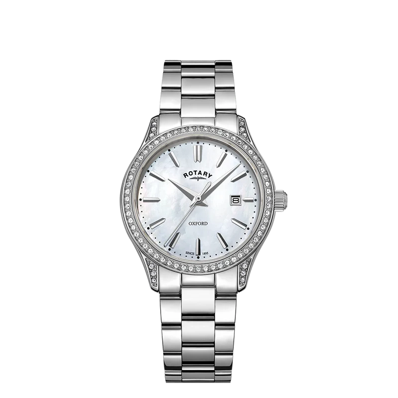 Rotary Contemporary Crystal Set Watch - LB05092/41