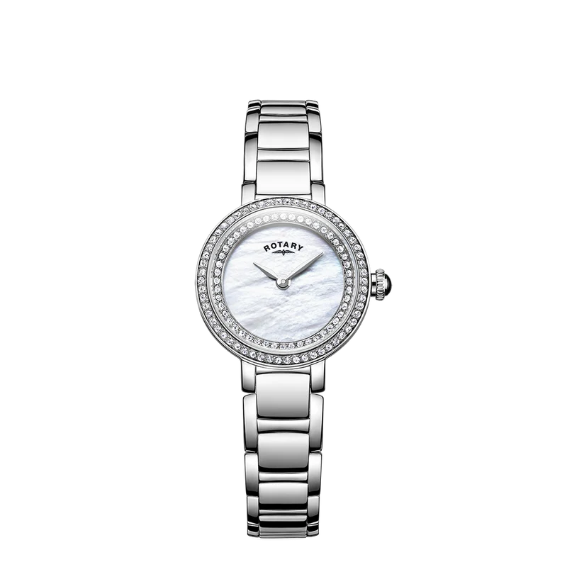 Rotary Cocktail Crystal Set Watch - LB05085/41