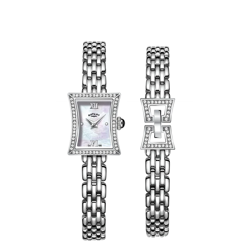 Rotary Ladies Bracelet Set Watch - LB05058/41/SET