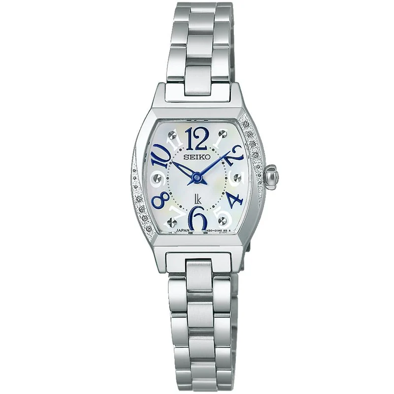 Reloj de cuarzo toneau para mujer SEIKO LUKIA SSWA015 JDM Happy Collection
