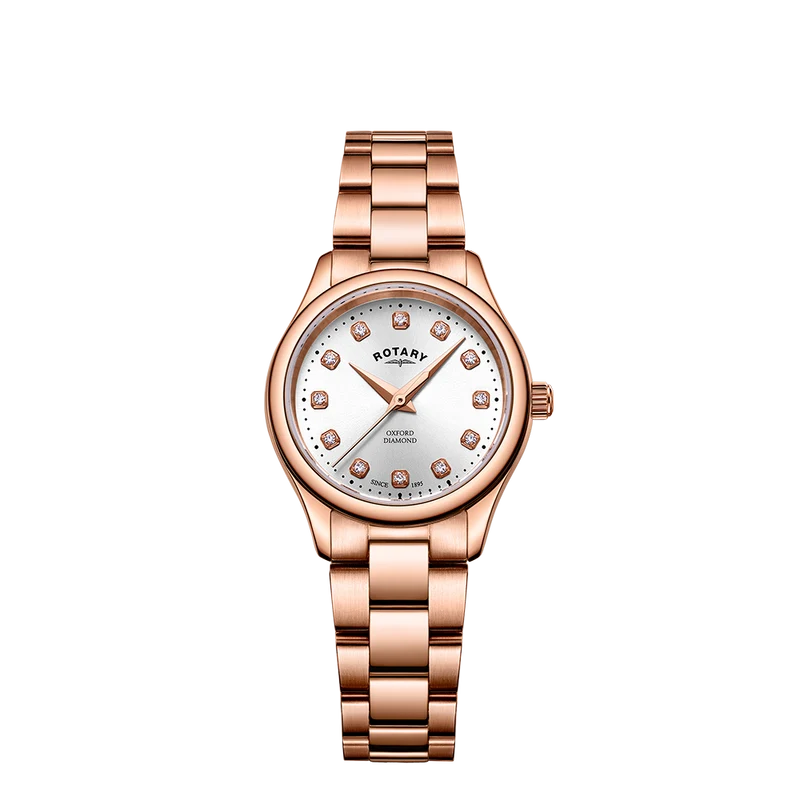 Rotary Contemporary Diamond Set Watch - LB05096/02/D