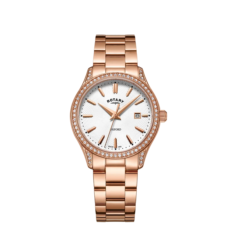 Rotary Contemporary Crystal Set Watch - LB05096/02