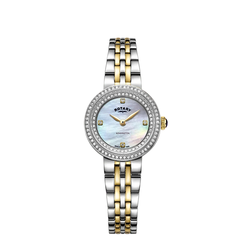 Rotary Contemporary Crystal Set Watch - LB05371/41