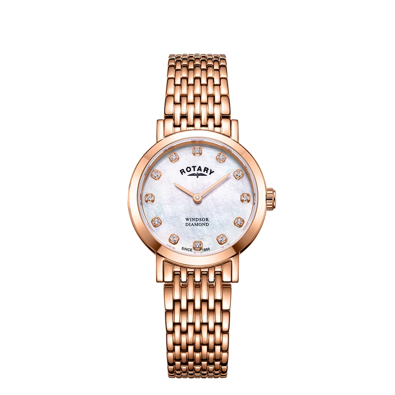 Rotary Dress Diamond Set Watch - LB05304/41/D
