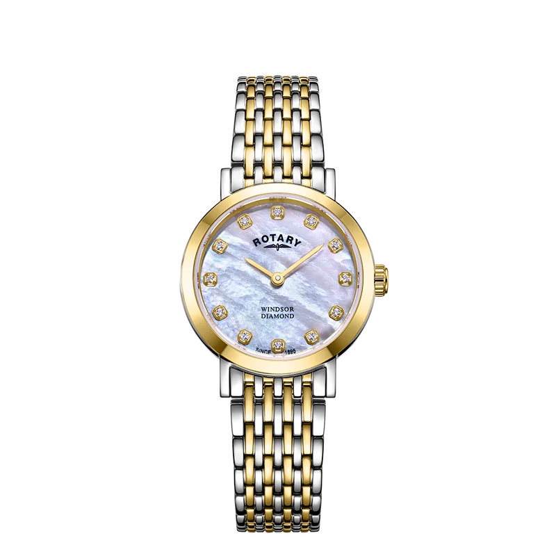 Rotary Dress Diamond Set Watch - LB05301/41/D