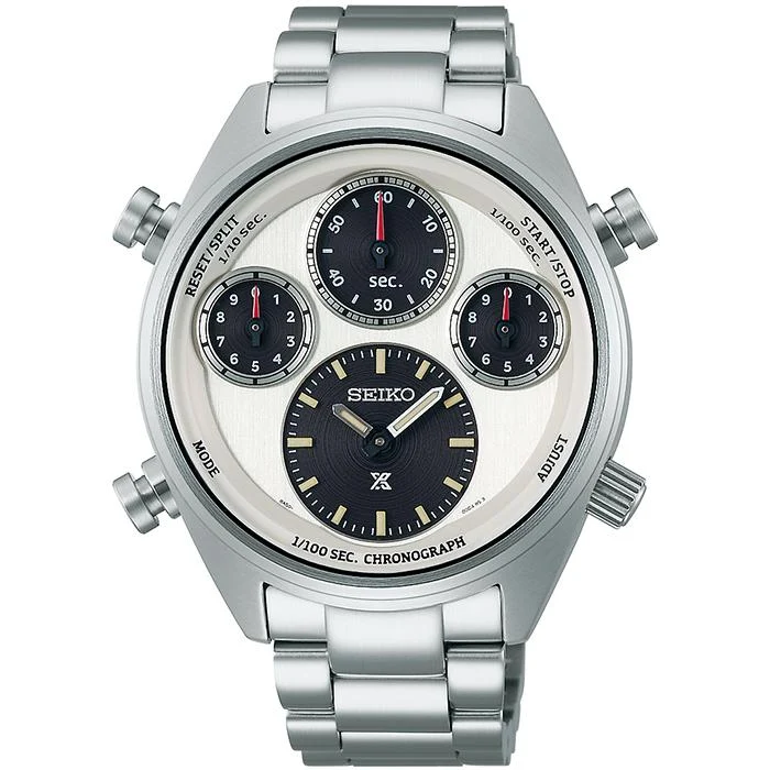 Cronógrafo solar SEIKO PROSPEX SPEEDTIMER SBER009 JDM de 1/100 de segundo