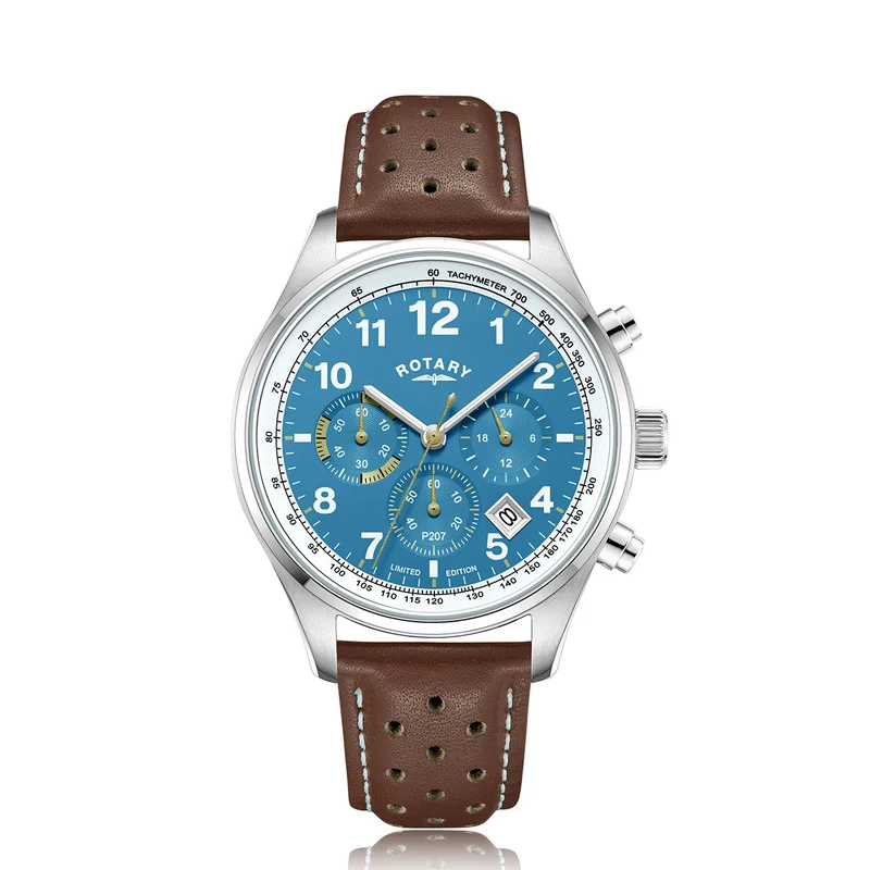 Rotary Chronograph 1977 P207 Limited Edition Watch - GS00450/52