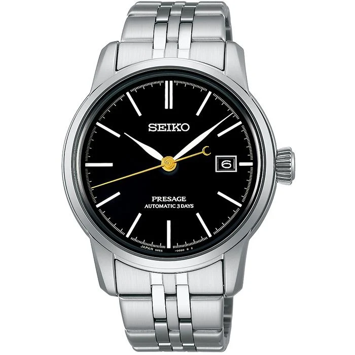 Reloj mecánico automático Seiko Presage Craftsmanship SARX107 para hombre con esfera lacada, calendario de 3 días, exclusivo