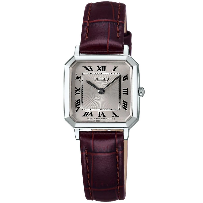 Reloj de cuarzo para mujer SEIKO SELECTION SSEH017 nano・universe Edición Especial JDM Vintage de cuero