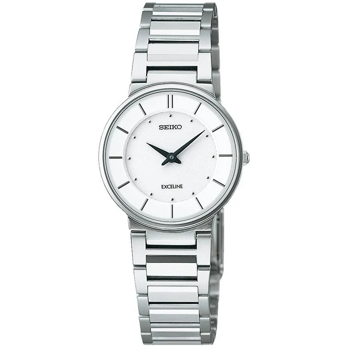 Seiko Dolce & Exceline Pair Quartz SWDL147 - Reloj para mujer, color blanco
