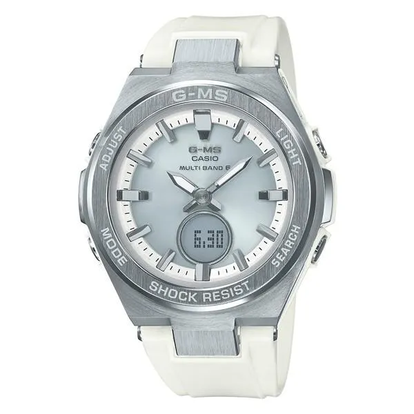 Reloj solar radiocontrolado CASIO Baby-G MSG-W200-7AJF con diseño metálico para mujer