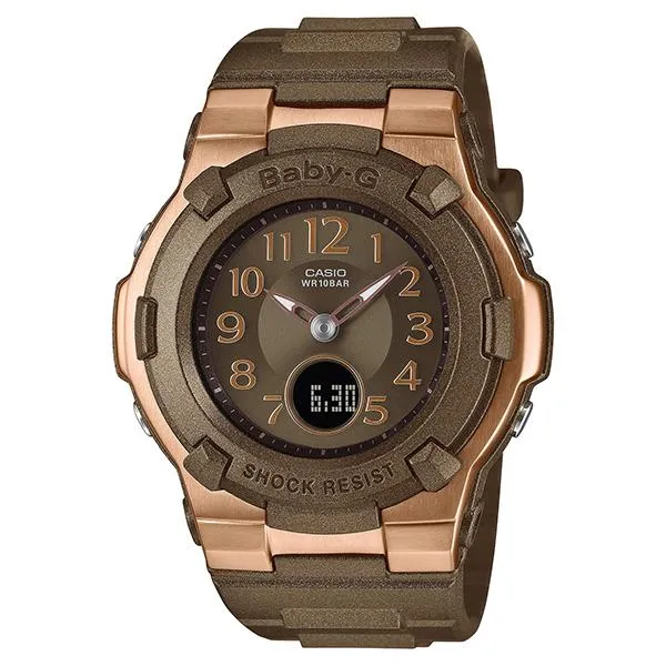 Reloj CASIO Baby-G para mujer, color marrón oscuro, BGA-1100DC-5AJF