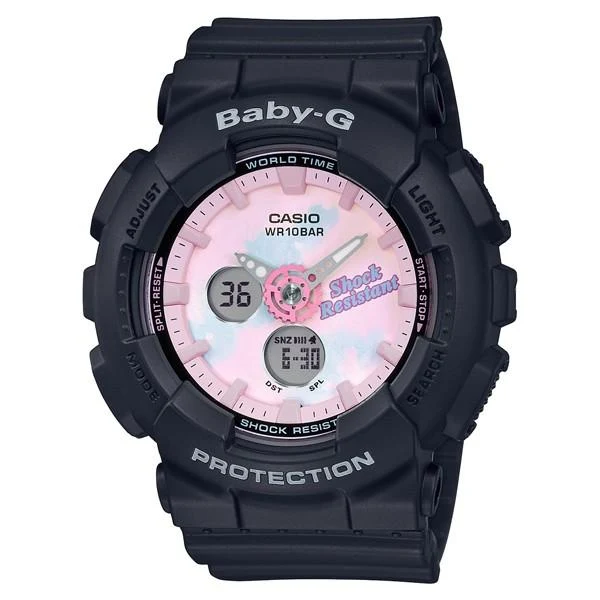 Reloj Casio BA-120T-1AJF BABY-G para mujer, color naranja veraniego
