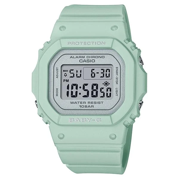 Reloj CASIO Baby-G Spring Flower Color Verde para mujer BGD-565SC-3JF