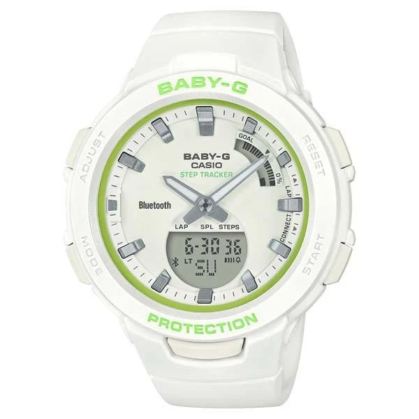 Reloj CASIO con luz LED para mujer BSA-B100SC-7AJF BABY-G