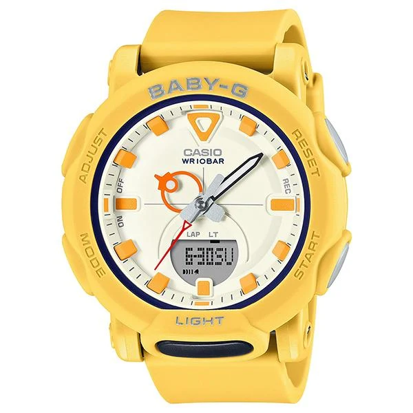 Reloj CASIO BABY-G Retro Pop Color Amarillo Mostaza para Mujer BGA-310RP-9AJF