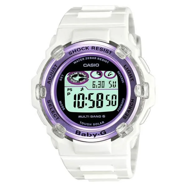BGR-3003-7BJF CASIO Baby-G Blanco Baby-G Blanco Baby-G Blanco Reloj Solar Radiocontrolado Baby-G Radiocontrolado Solar