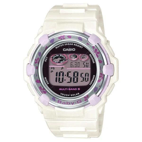 Reloj solar radiocontrolado CASIO Baby-G BGR-3000CBP-7JF para mujer