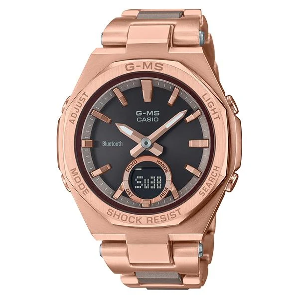 Reloj CASIO Baby-G G-MS para mujer en oro rosa MSG-B100CG-5AJF
