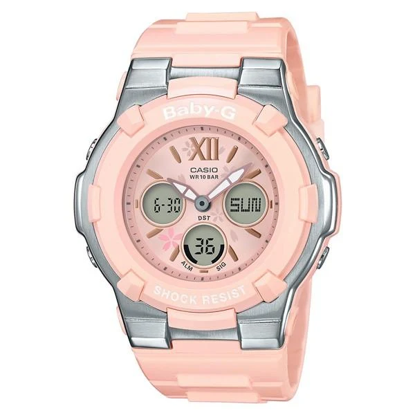 Reloj CASIO BGA-110BL-4BJF BABY-G con colores pastel florecientes para mujer