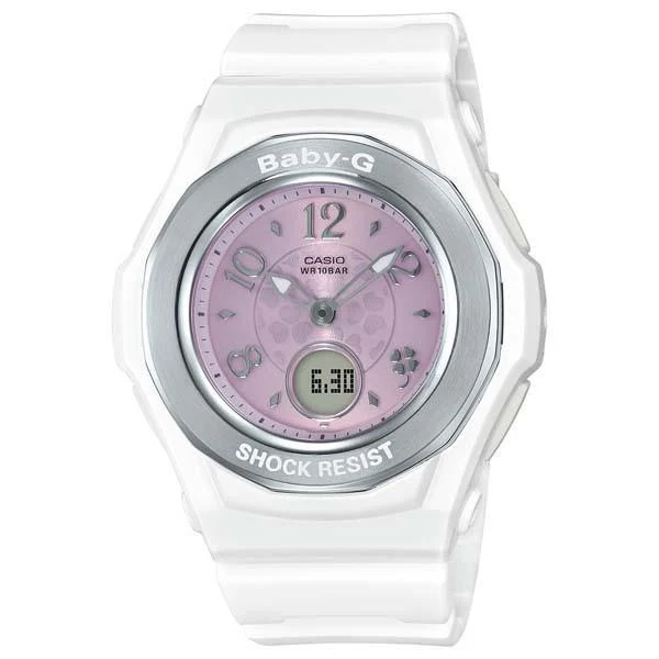 Reloj CASIO BGA-1050CD-7BJF BABY-G para mujer con hora mundial y 48 ciudades